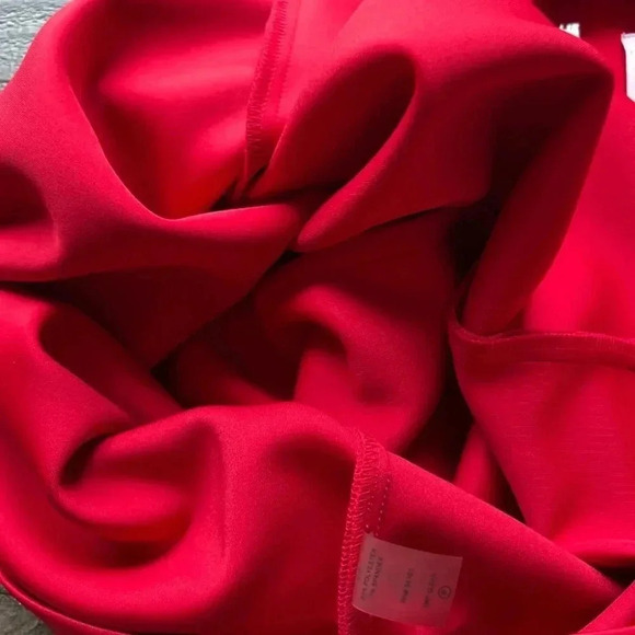 Calvin Klein Red Asymmetrical Dress Size 10 - Picture 11 of 12